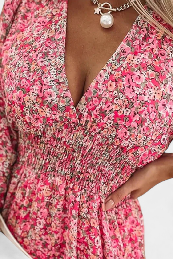 Soledad | Vestido floral con encanto veraniego