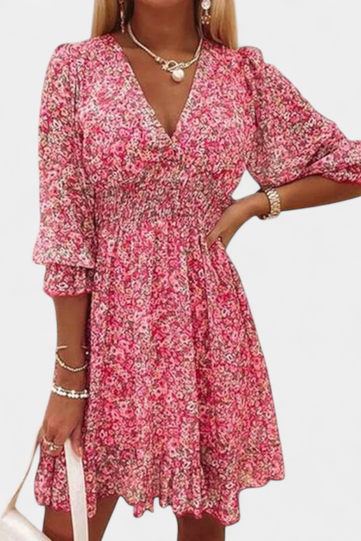 Soledad | Vestido floral con encanto veraniego