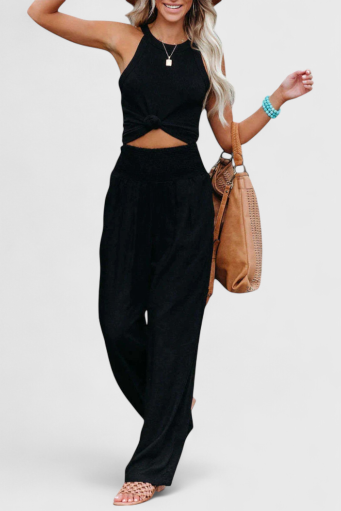 Alexia | Pantalón de Algodón y Lino con Corte Fluido y Elegancia Natural