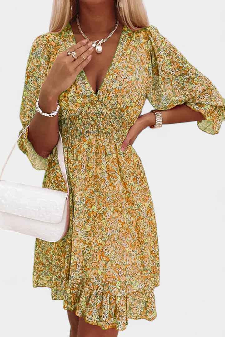 Soledad | Vestido floral con encanto veraniego