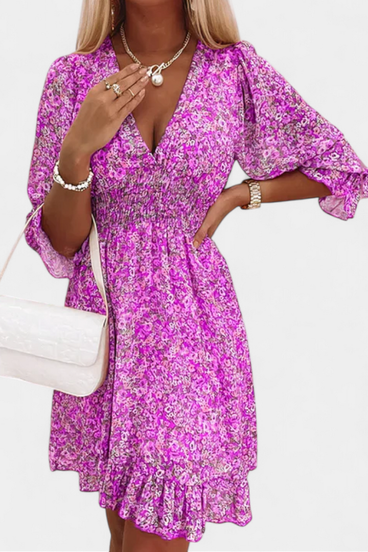 Soledad | Vestido floral con encanto veraniego