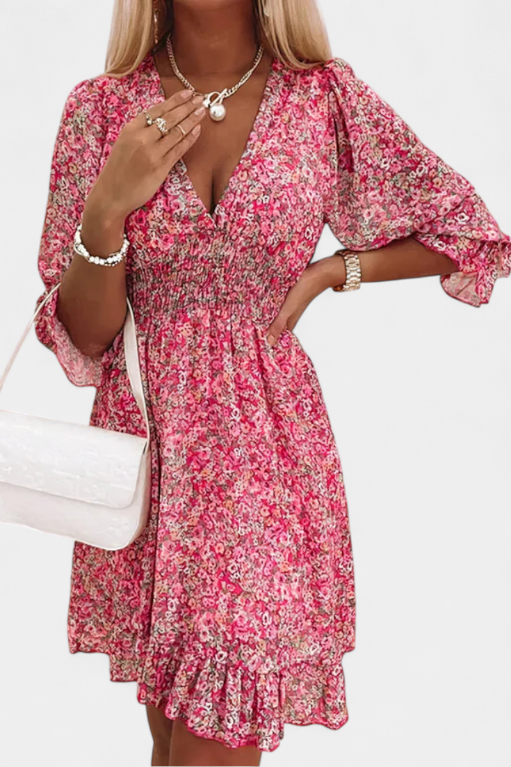 Soledad | Vestido floral con encanto veraniego