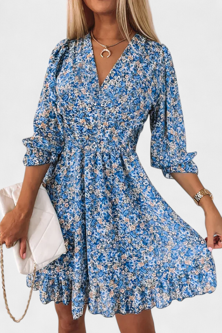 Soledad | Vestido floral con encanto veraniego