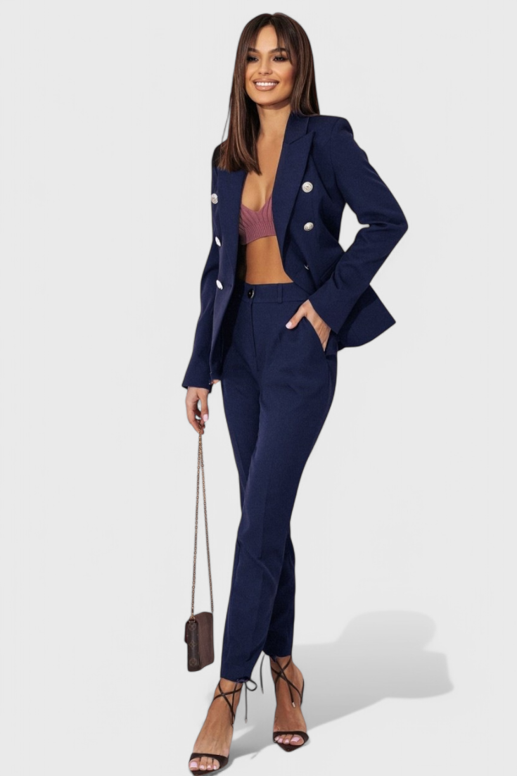 Rosalind | Conjunto de Blazer y Pantalones Elegante