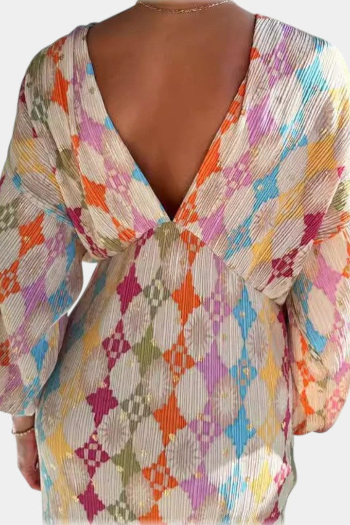 Shanice | Vestido Maxi Suelto de Rayas