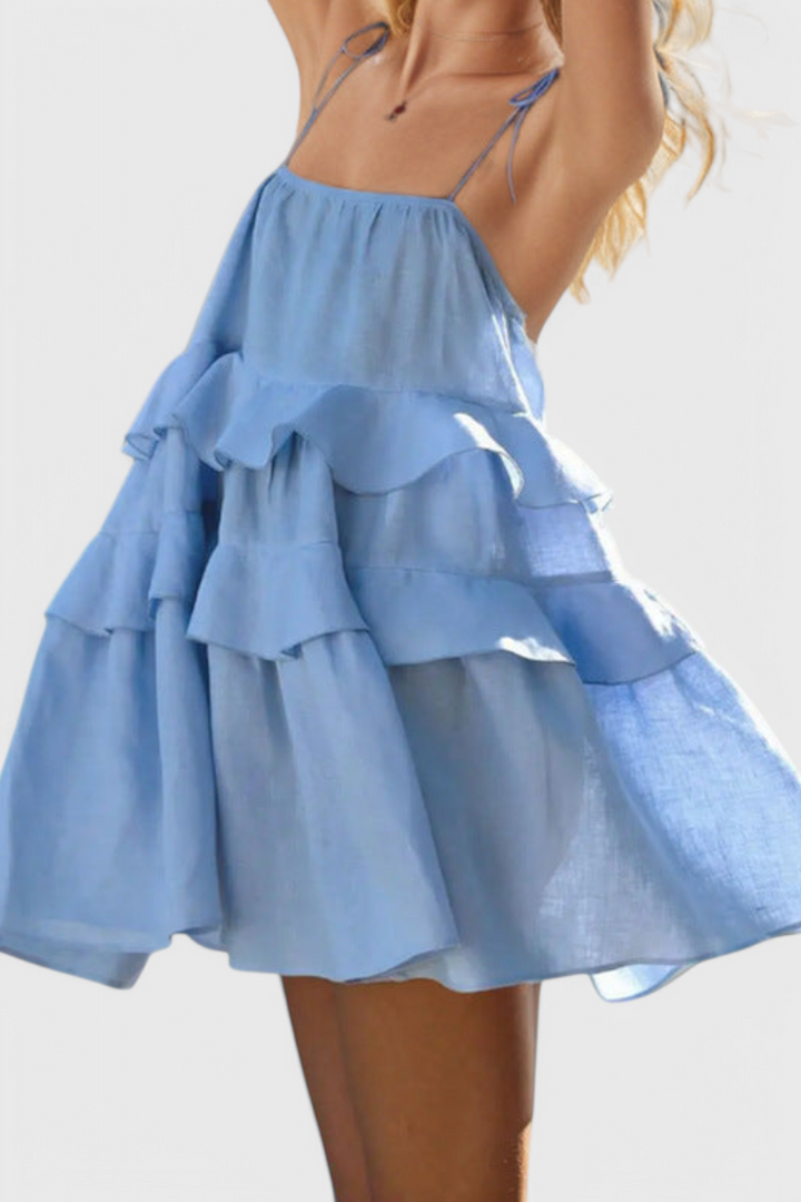 Vianey | Vestido Mini Sin Espalda