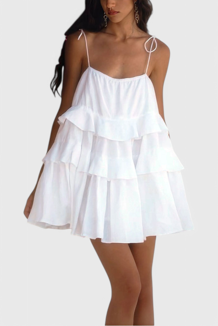 Vianey | Vestido Mini Sin Espalda