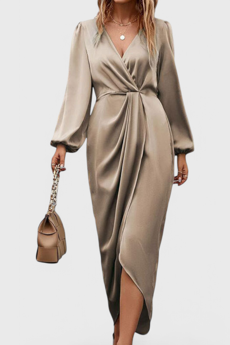 Giada | Vestido Largo de Satén