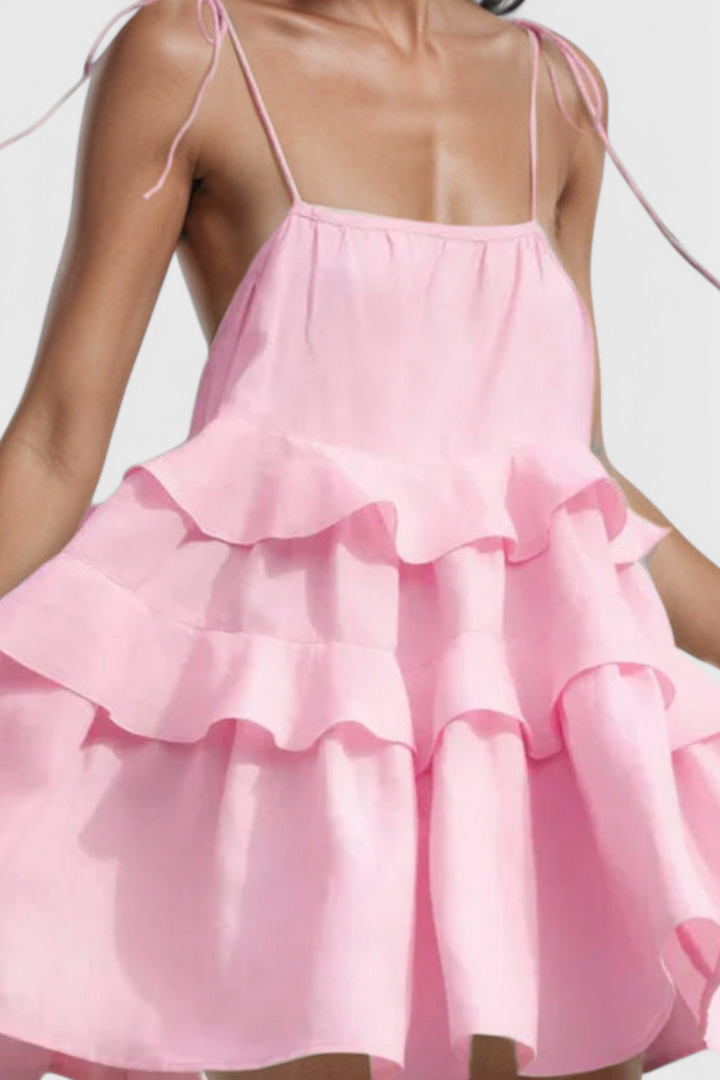 Vianey | Vestido Mini Sin Espalda