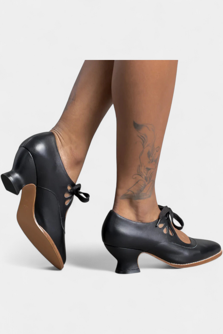 Britt | Tacones Ortopédicos de Cuero