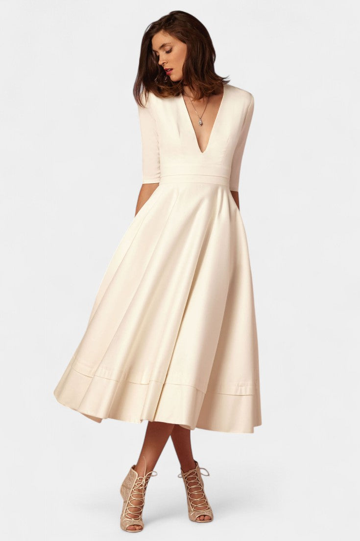 Nylah | Vestido Midi A-Line