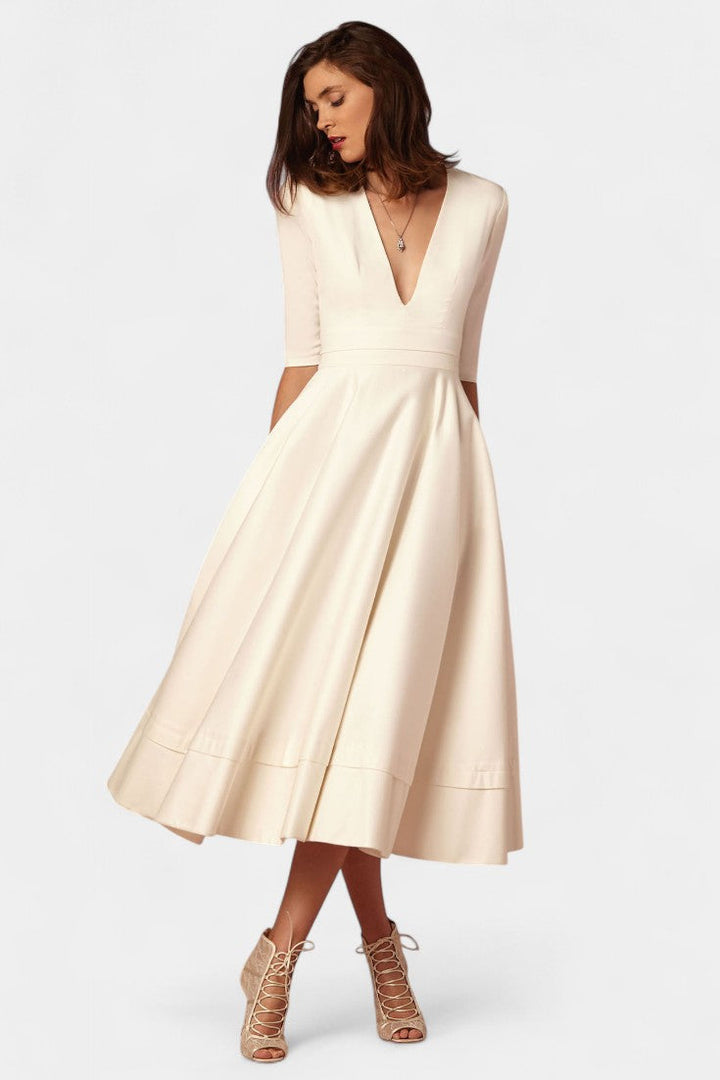 Nylah | Vestido Midi A-Line