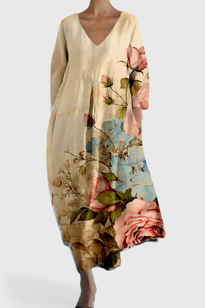 Anne | Vestido de Malla con Escote en V