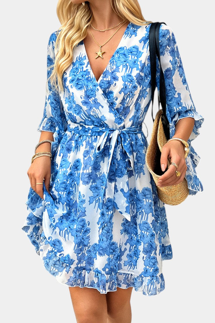 Besa | Vestido Mini Floral Impreso