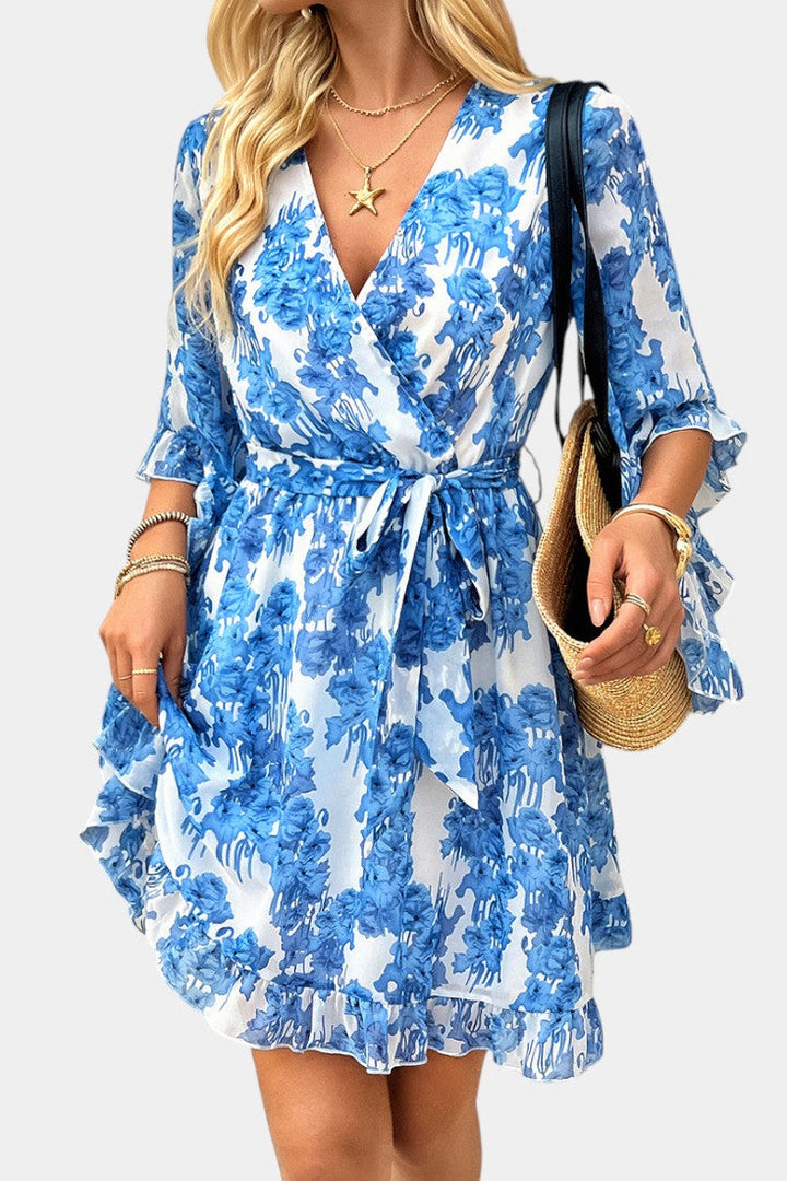 Besa | Vestido Mini Floral Impreso