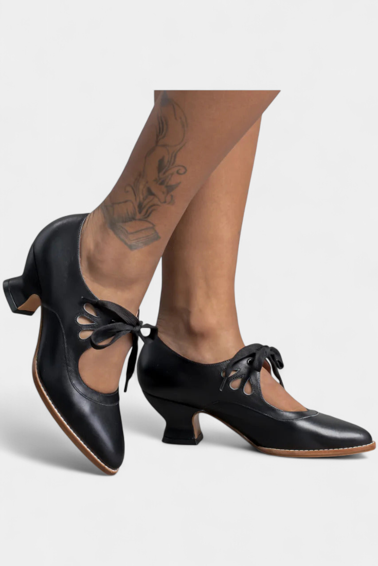 Britt | Tacones Ortopédicos de Cuero