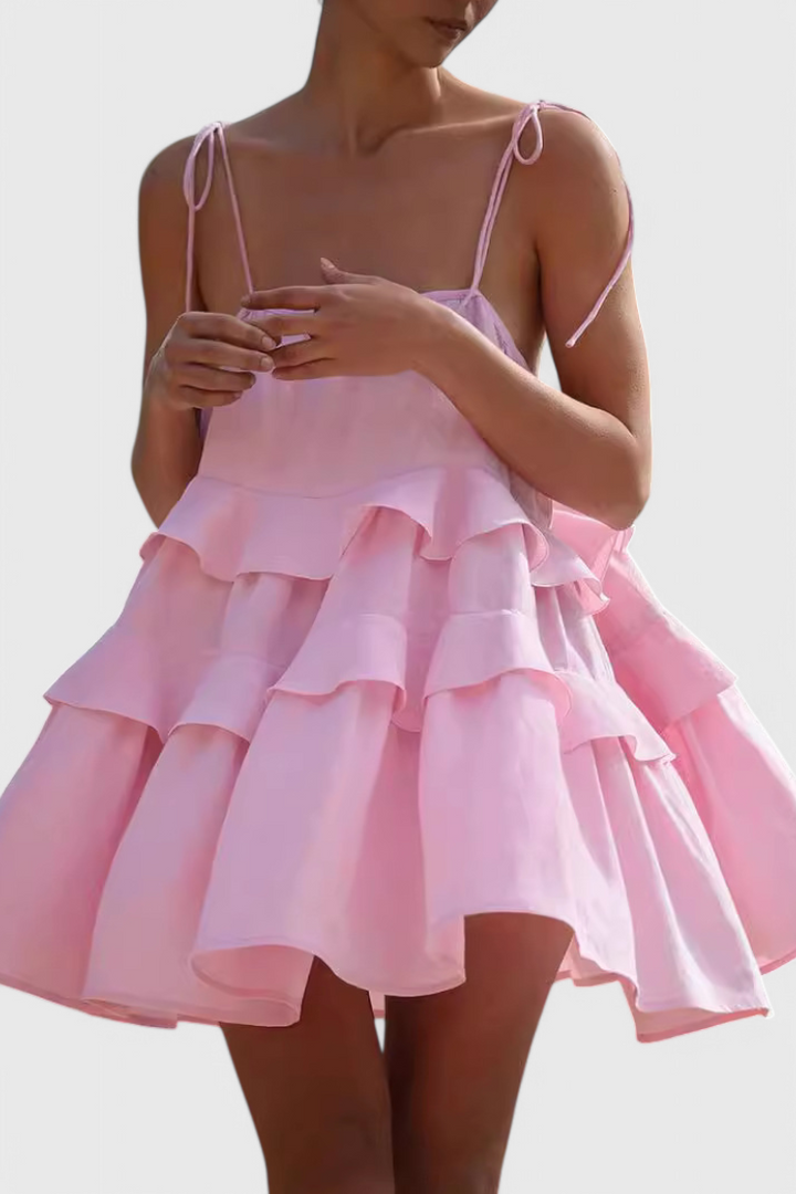 Vianey | Vestido Mini Sin Espalda