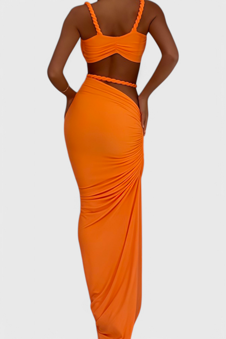 Estela | Conjunto de Falda Sin Espalda