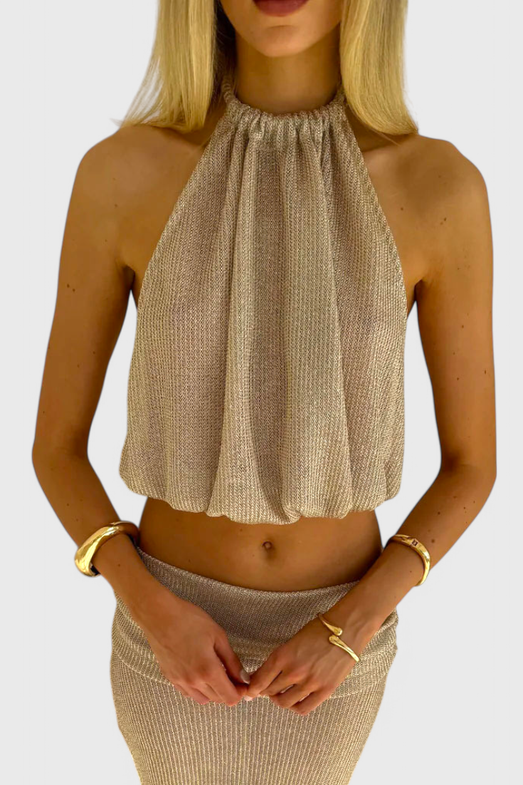 Zhenya | Conjunto Halter de Dos Piezas