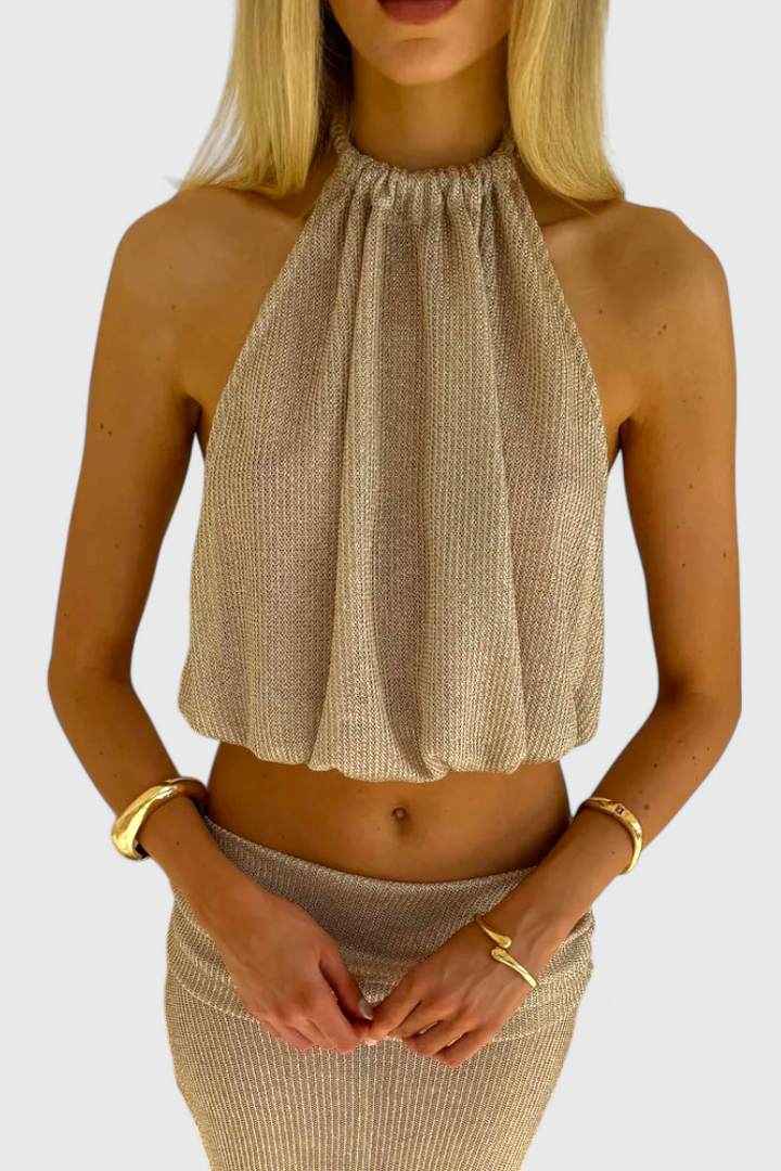 Zhenya | Conjunto Halter de Dos Piezas