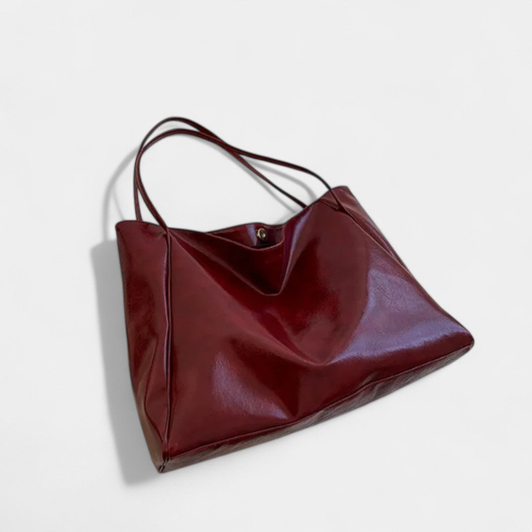 Pernille | Bolso shopper de piel con elegancia atemporal