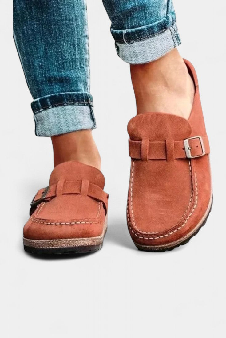 Floristra | Zuecos Clásicos de Ante