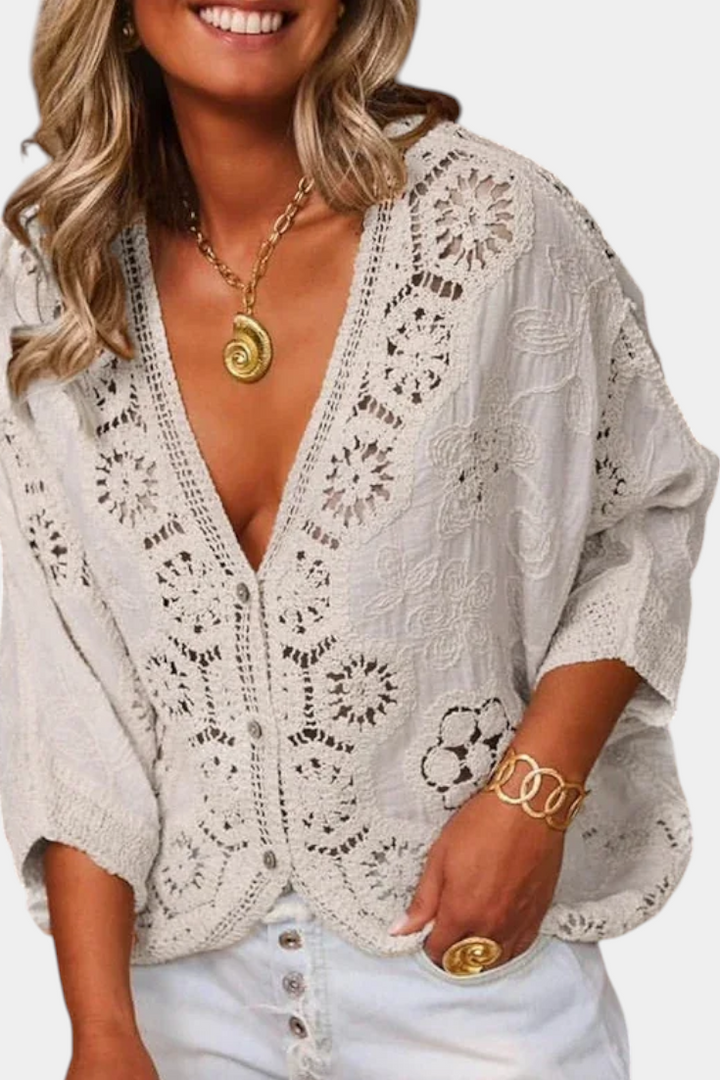 Marie | Blusa de Crochet Adele