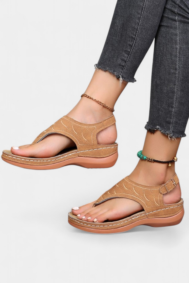 Cristina | Sandalias Ergonómicas con Plantilla Ortopédica