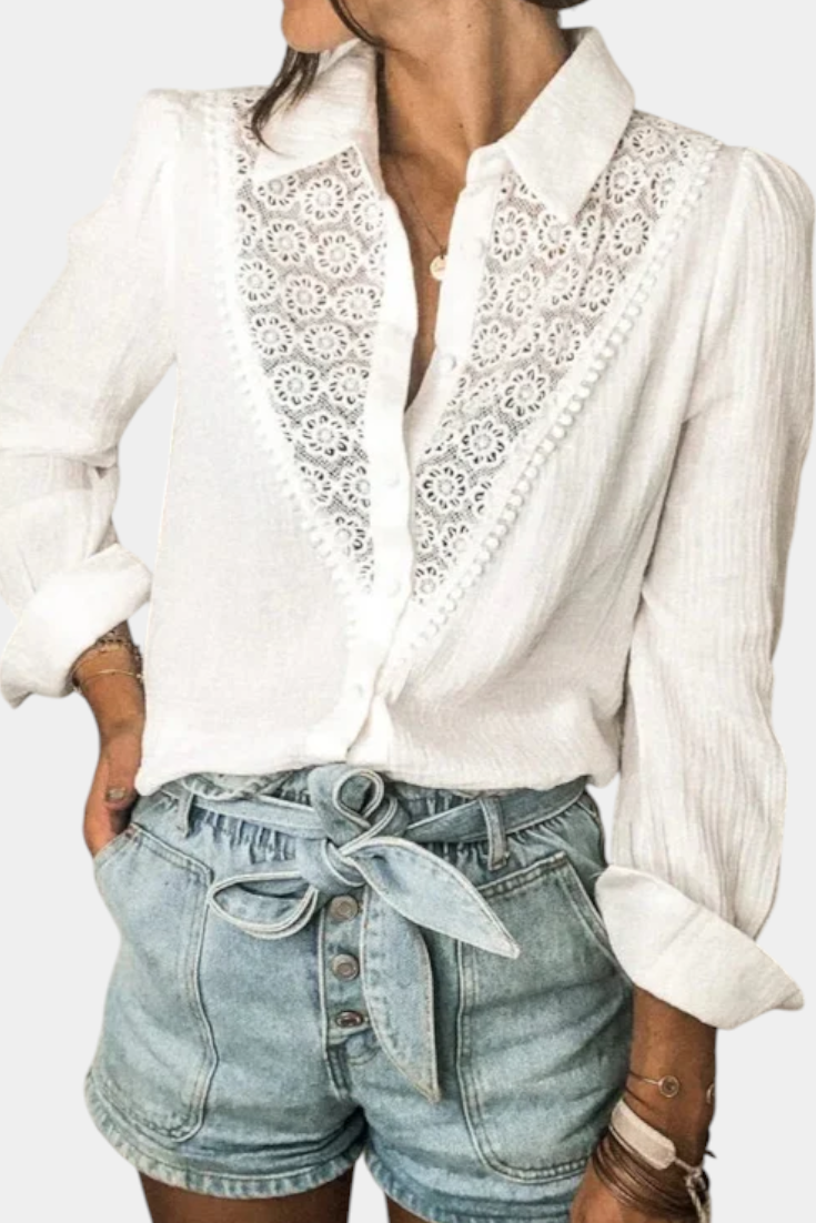 Alba | Blusa de Encaje Tess