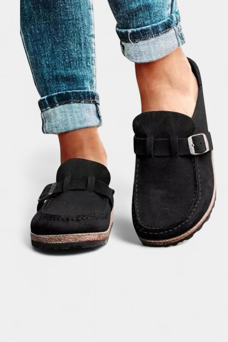 Floristra | Zuecos Clásicos de Ante