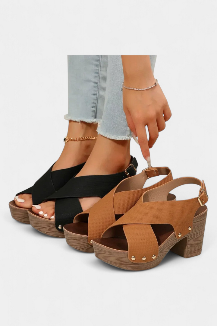 Onora | Sandalias de Plataforma Sonnenuntergang