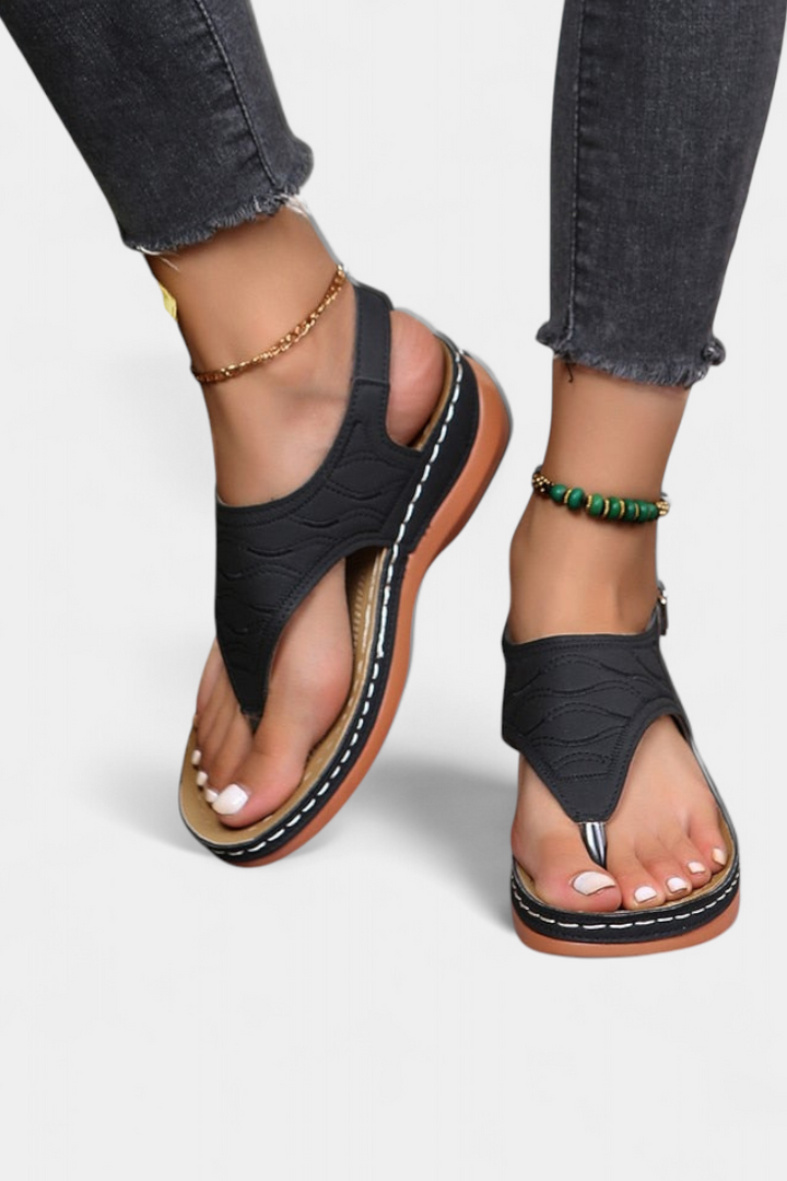 Cristina | Sandalias Ergonómicas con Plantilla Ortopédica
