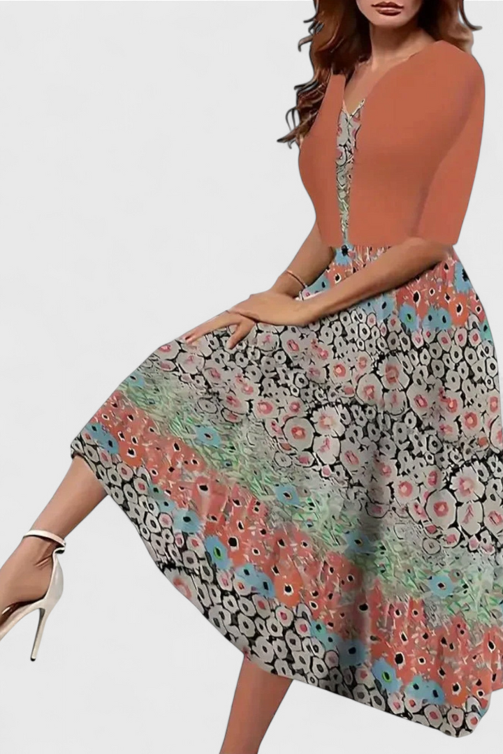 Estrella | Conjunto de Vestido Blazer Midi