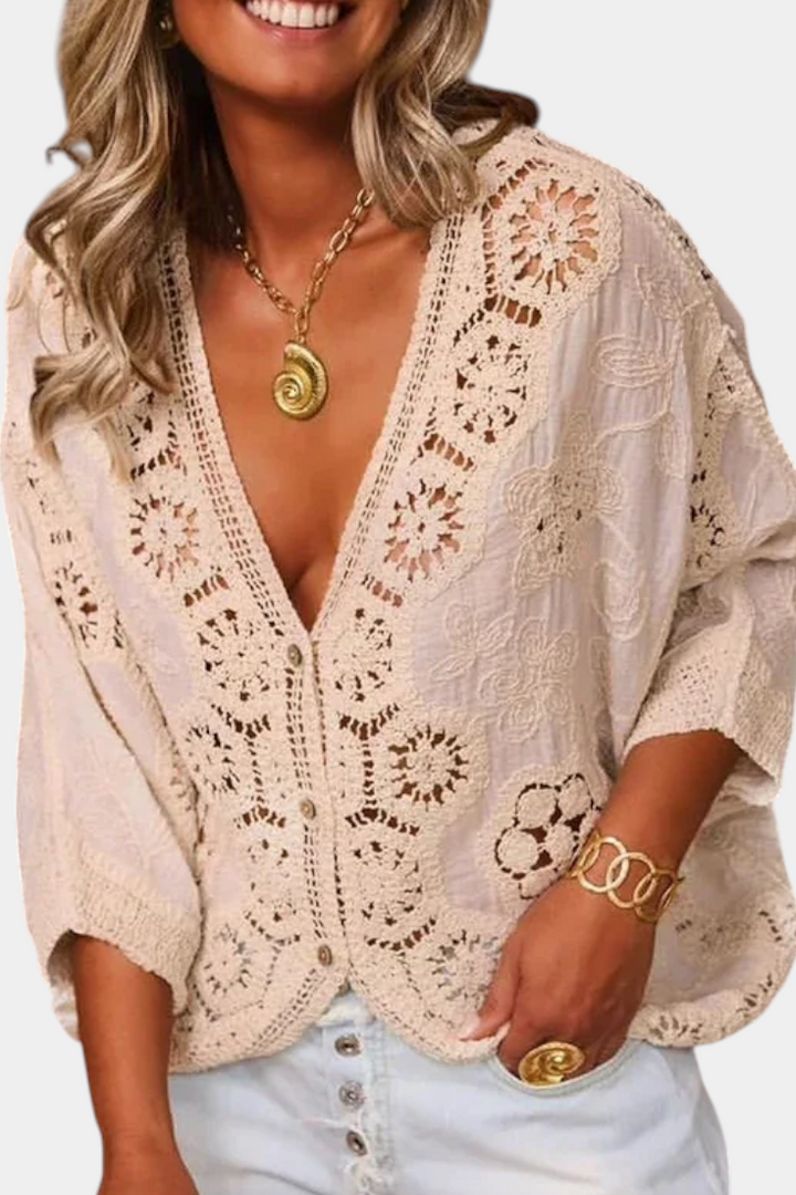 Marie | Blusa de Crochet Adele