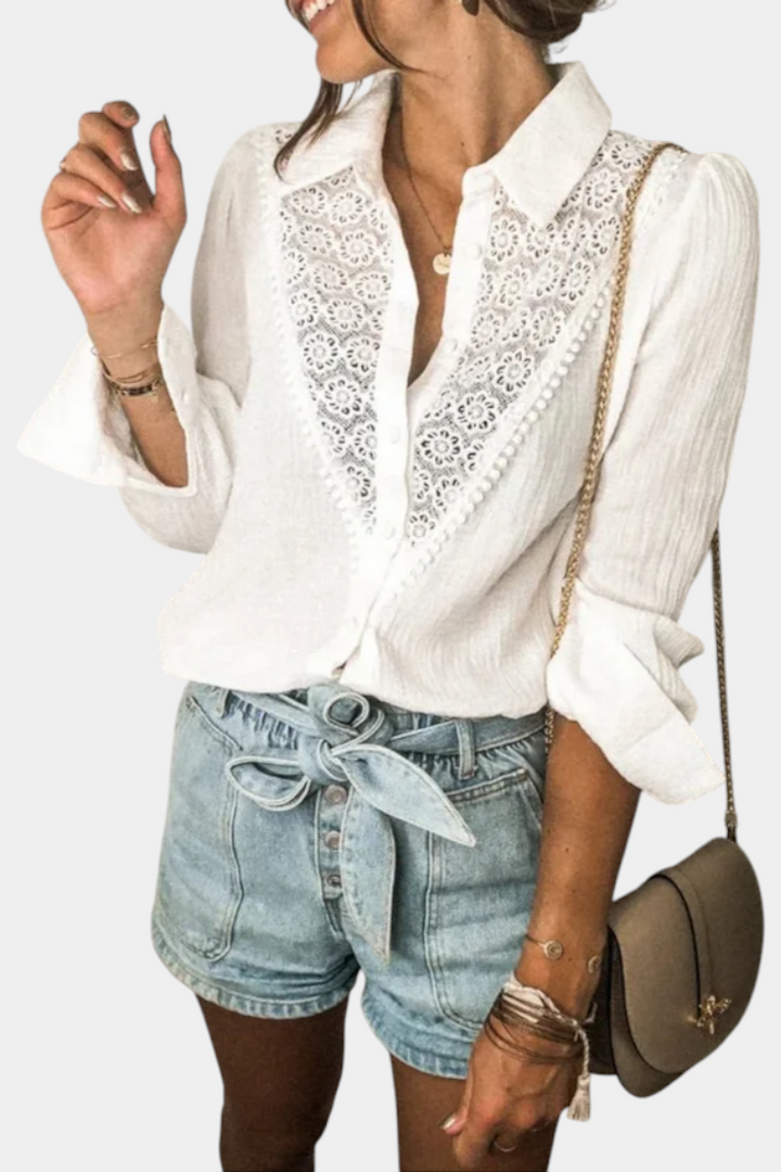 Alba | Blusa de Encaje Tess