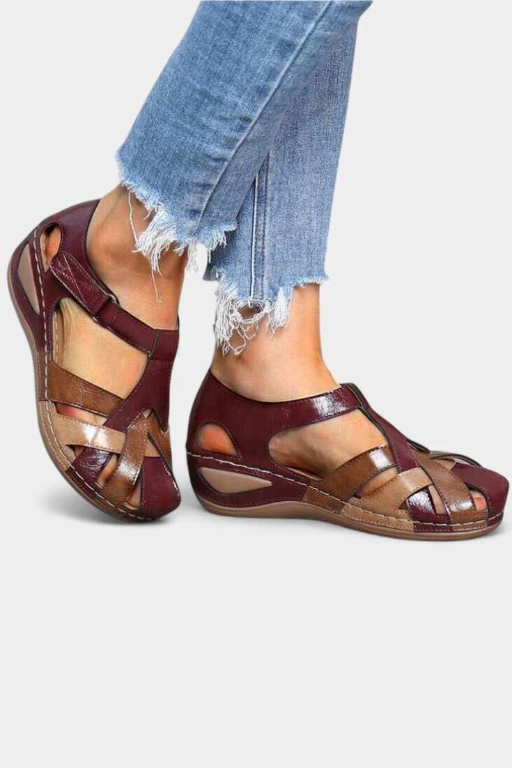 Alphie | Sandalias Ortopédicas Vintage de Confort Diario