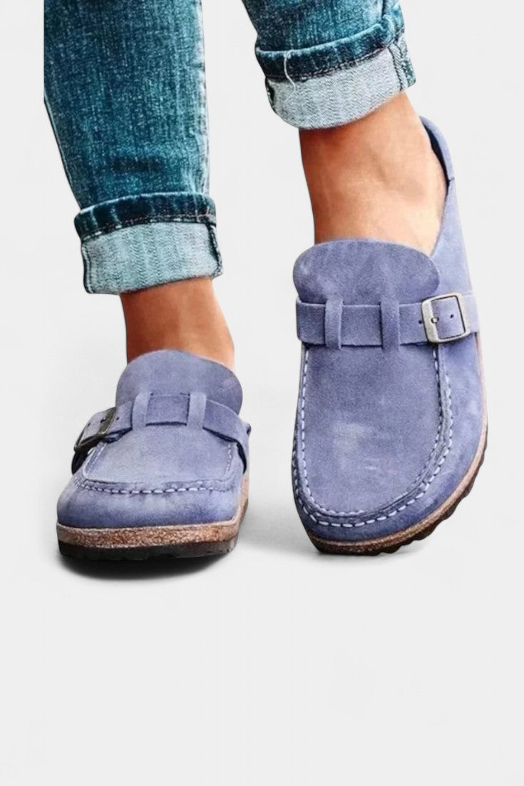 Floristra | Zuecos Clásicos de Ante