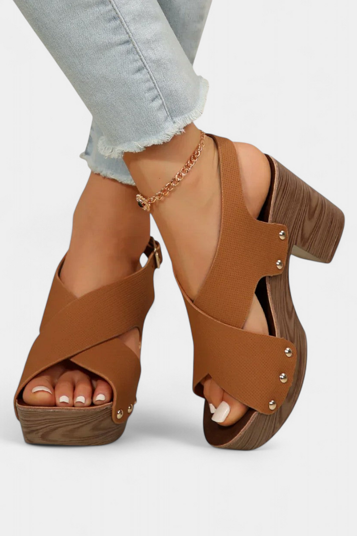 Onora | Sandalias de Plataforma Sonnenuntergang