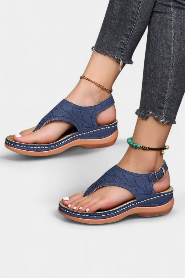 Cristina | Sandalias Ergonómicas con Plantilla Ortopédica