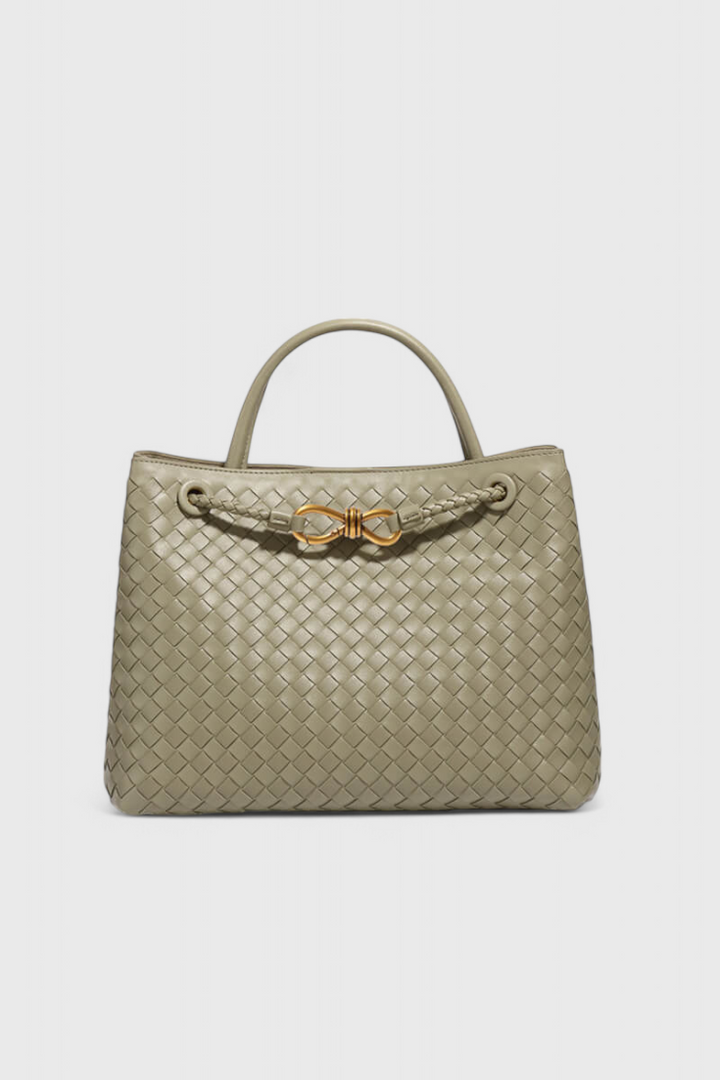 Mary | Bolsa Diaria Tejida Índigo