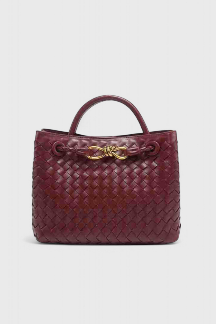 Mary | Bolsa Diaria Tejida Índigo