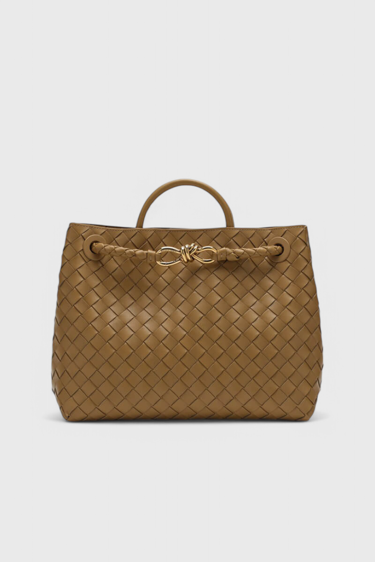 Mary | Bolsa Diaria Tejida Índigo