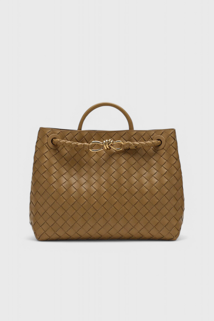 Mary | Bolsa Diaria Tejida Índigo