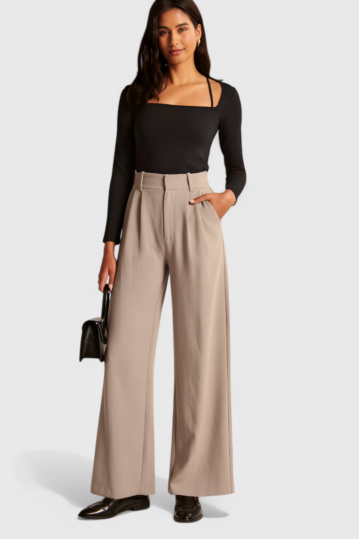 Tinashe | Pantalones Tailored de Pierna Ancha