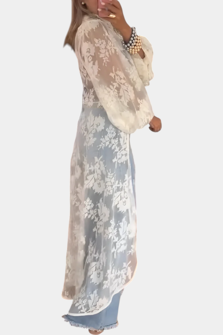 Nyxelle | Top Maxi de Encaje