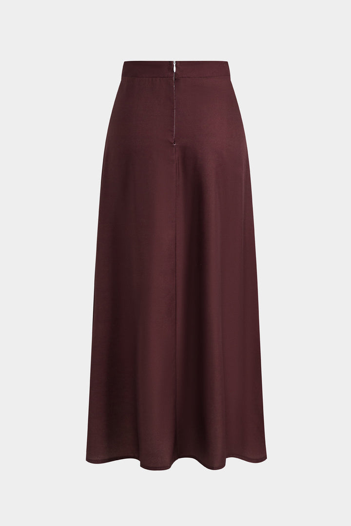 Sloan | Conjunto de Top y Falda Recortada Coconut Palm