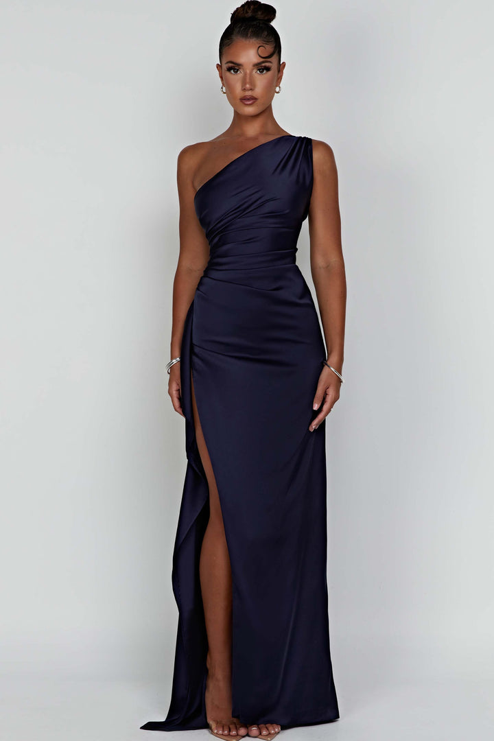 Emberly | Vestido Maxi de Un Solo Hombro