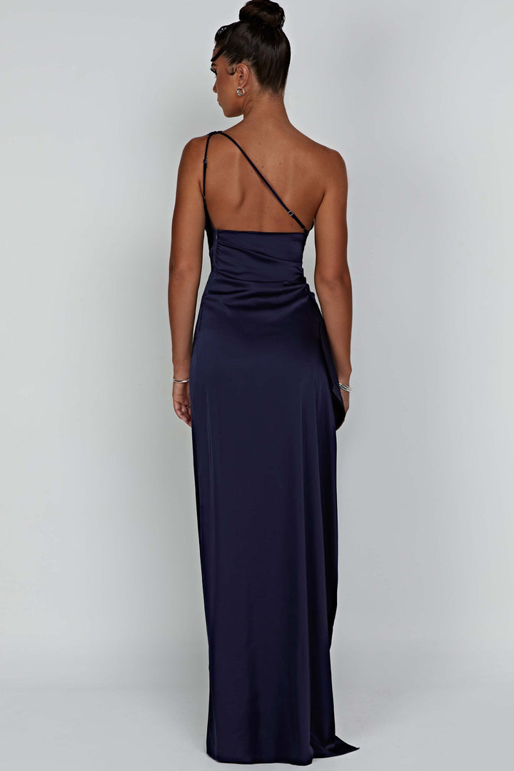 Emberly | Vestido Maxi de Un Solo Hombro