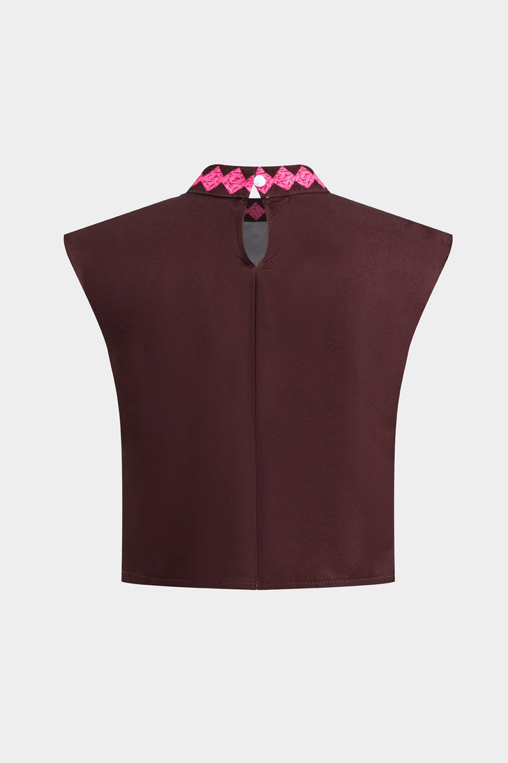 Sloan | Conjunto de Top y Falda Recortada Coconut Palm