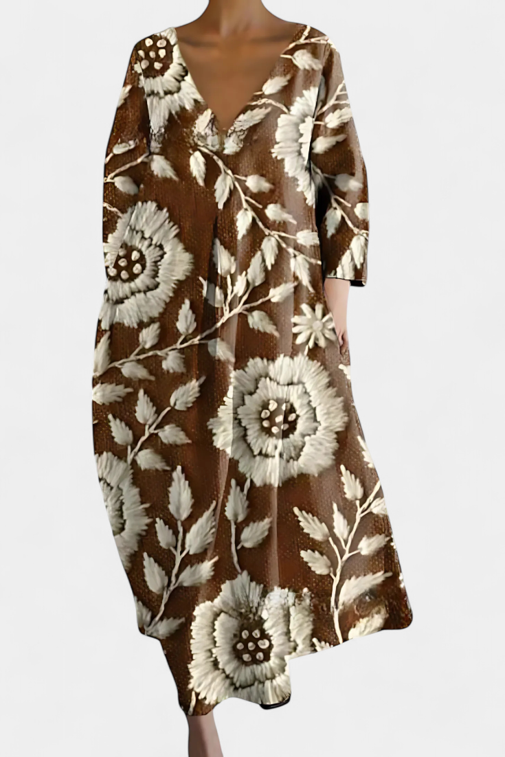 Anne | Vestido de Malla con Escote en V